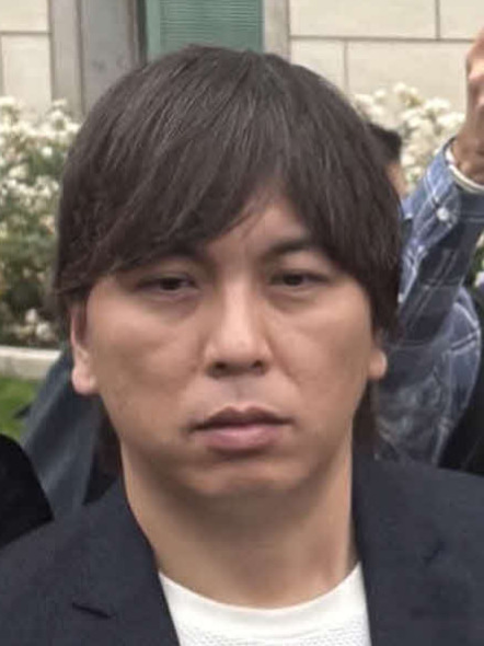 水原一平被告（2024年6月4日撮影）