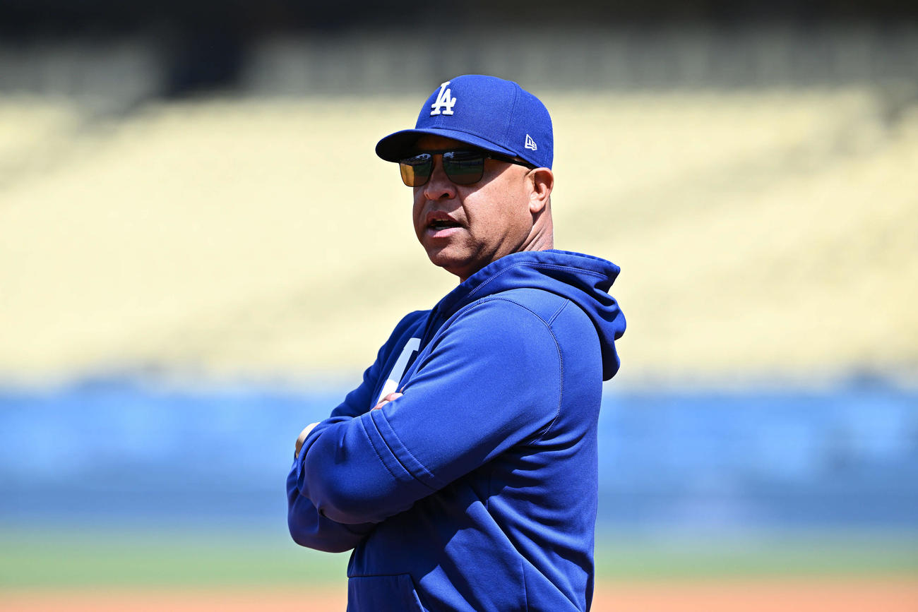 ドジャースのロバーツ監督（2025年5月16日撮影）