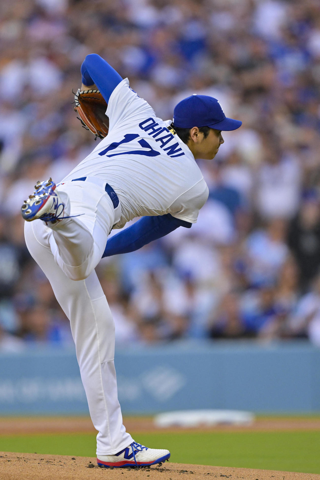 ドジャース大谷翔平はパドレス戦で二刀流復活登板を果たした（ロイター）