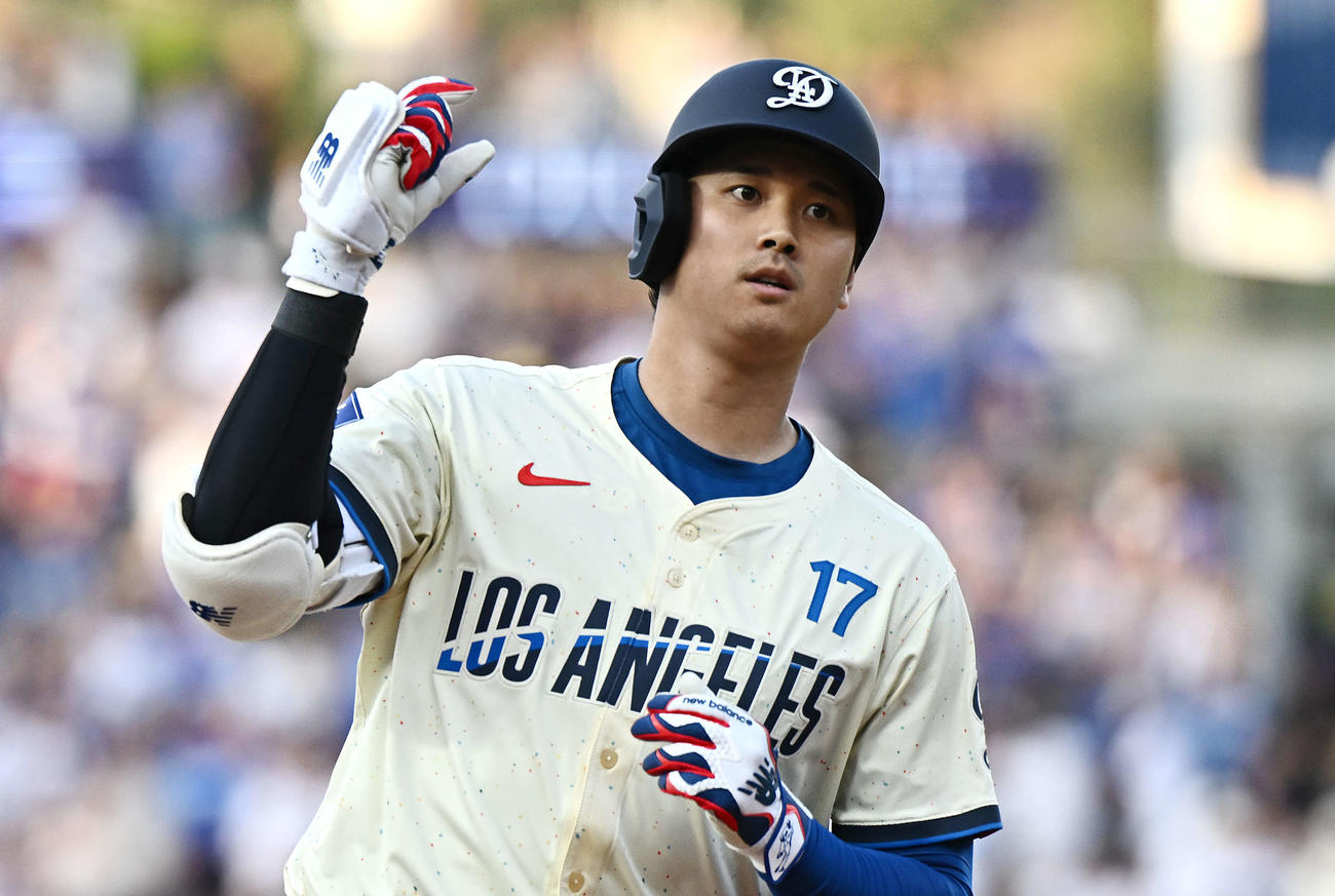 大谷翔平（2025年6月14日撮影）