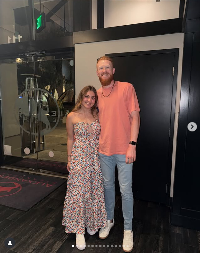 メイの妻ミリー夫人のインスタグラムから