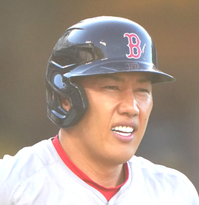 レッドソックス吉田正尚（2024年撮影）