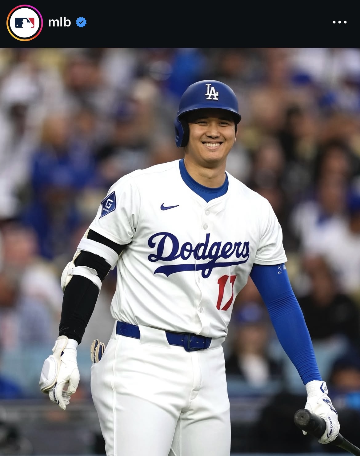 MLB公式インスタグラムから