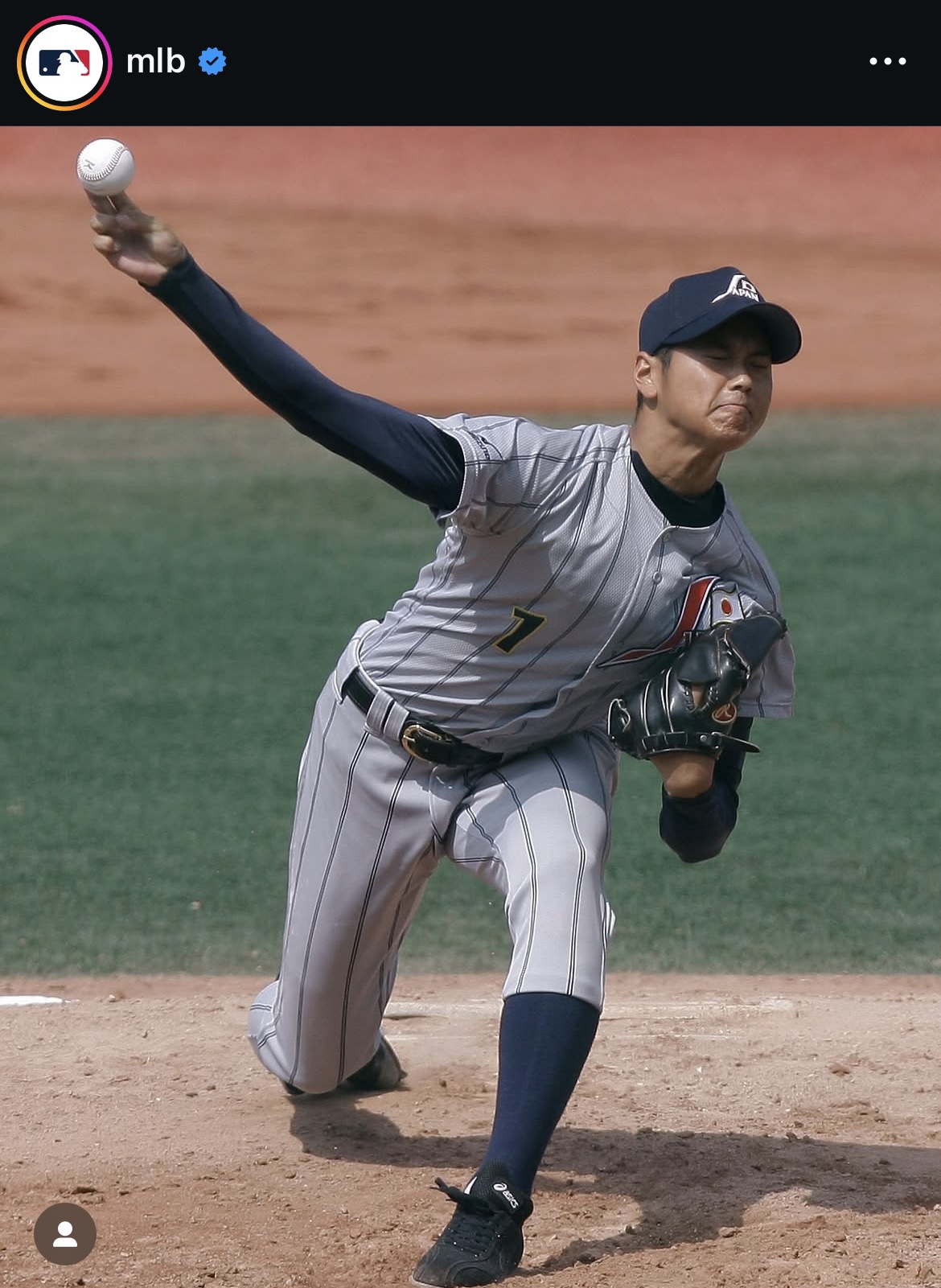 MLB公式インスタグラムから