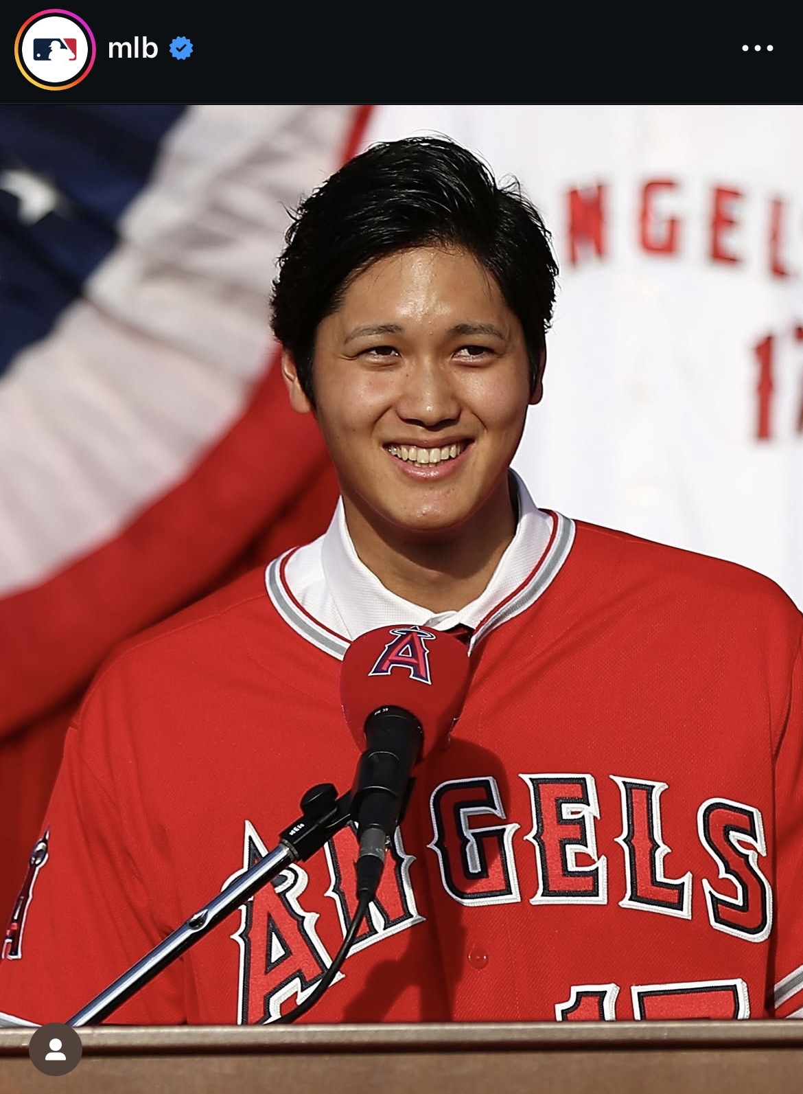MLB公式インスタグラムから