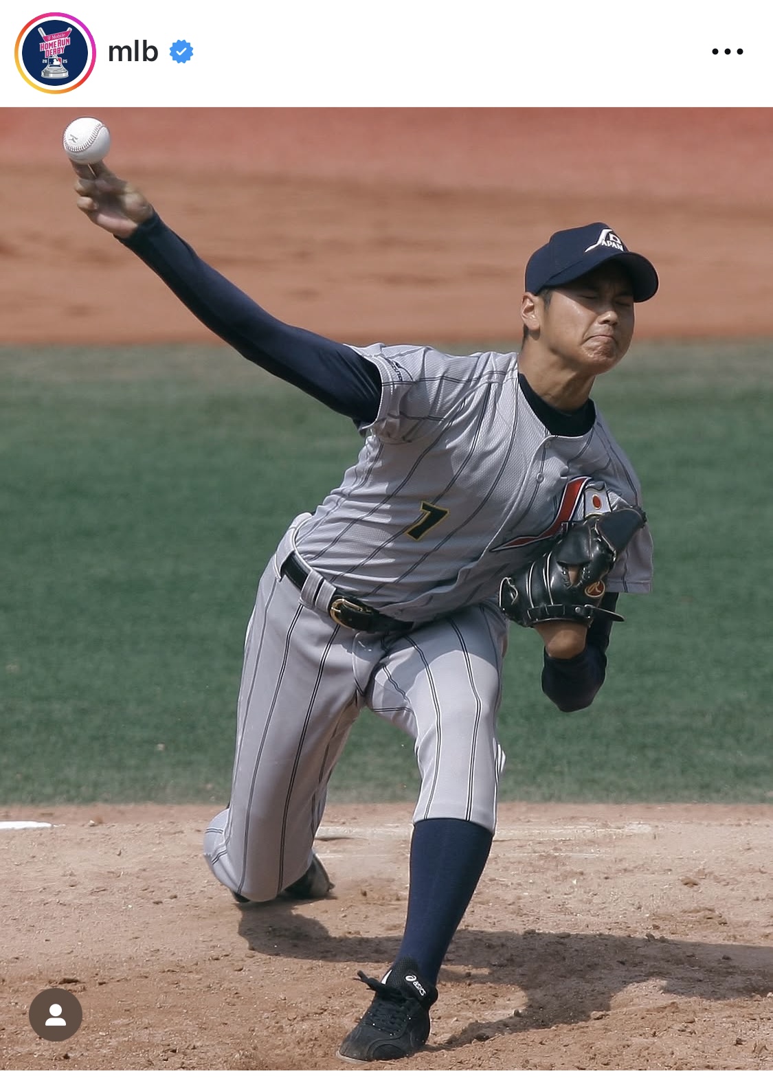 MLB公式インスタグラムから