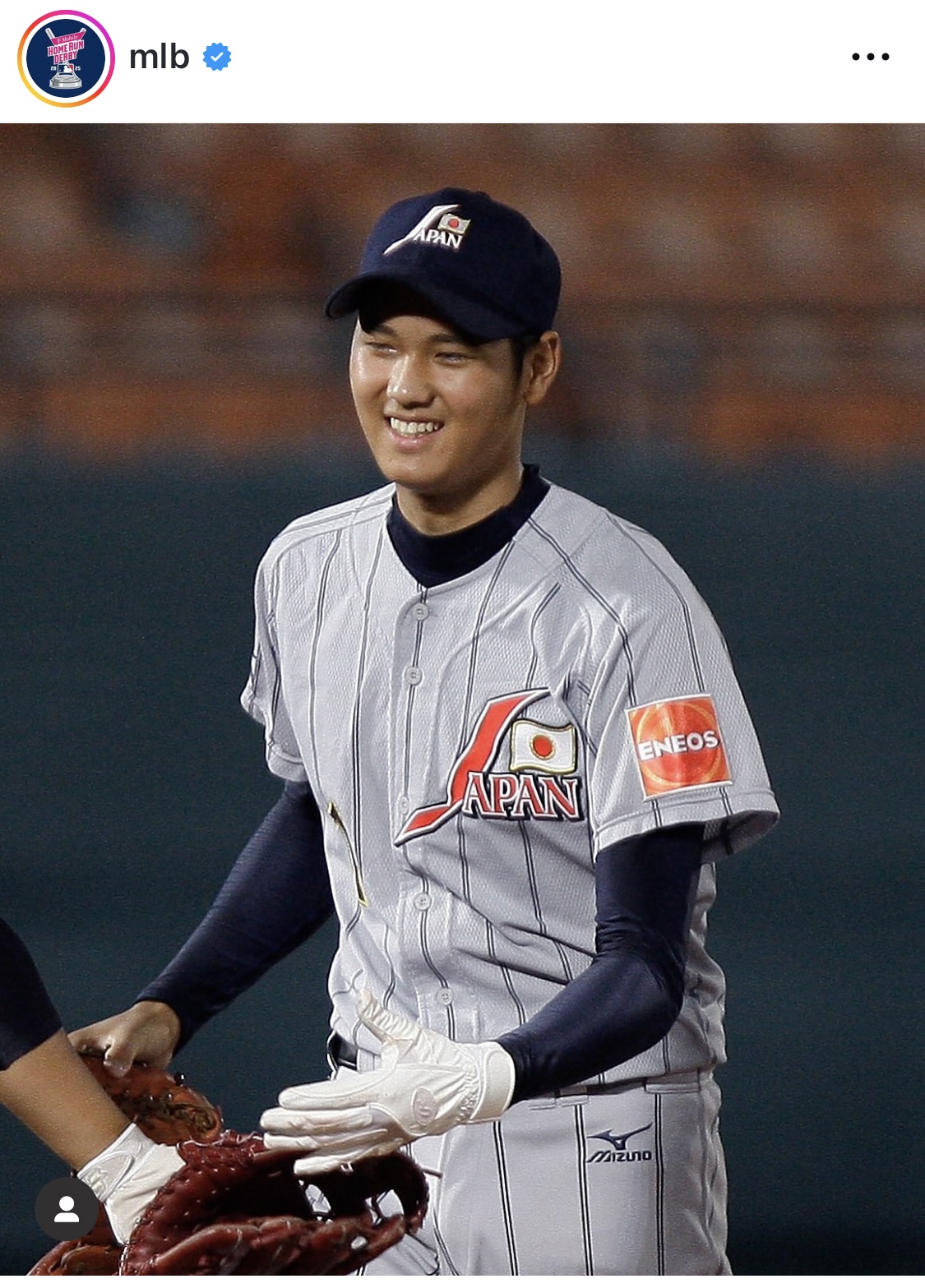MLB公式インスタグラムから