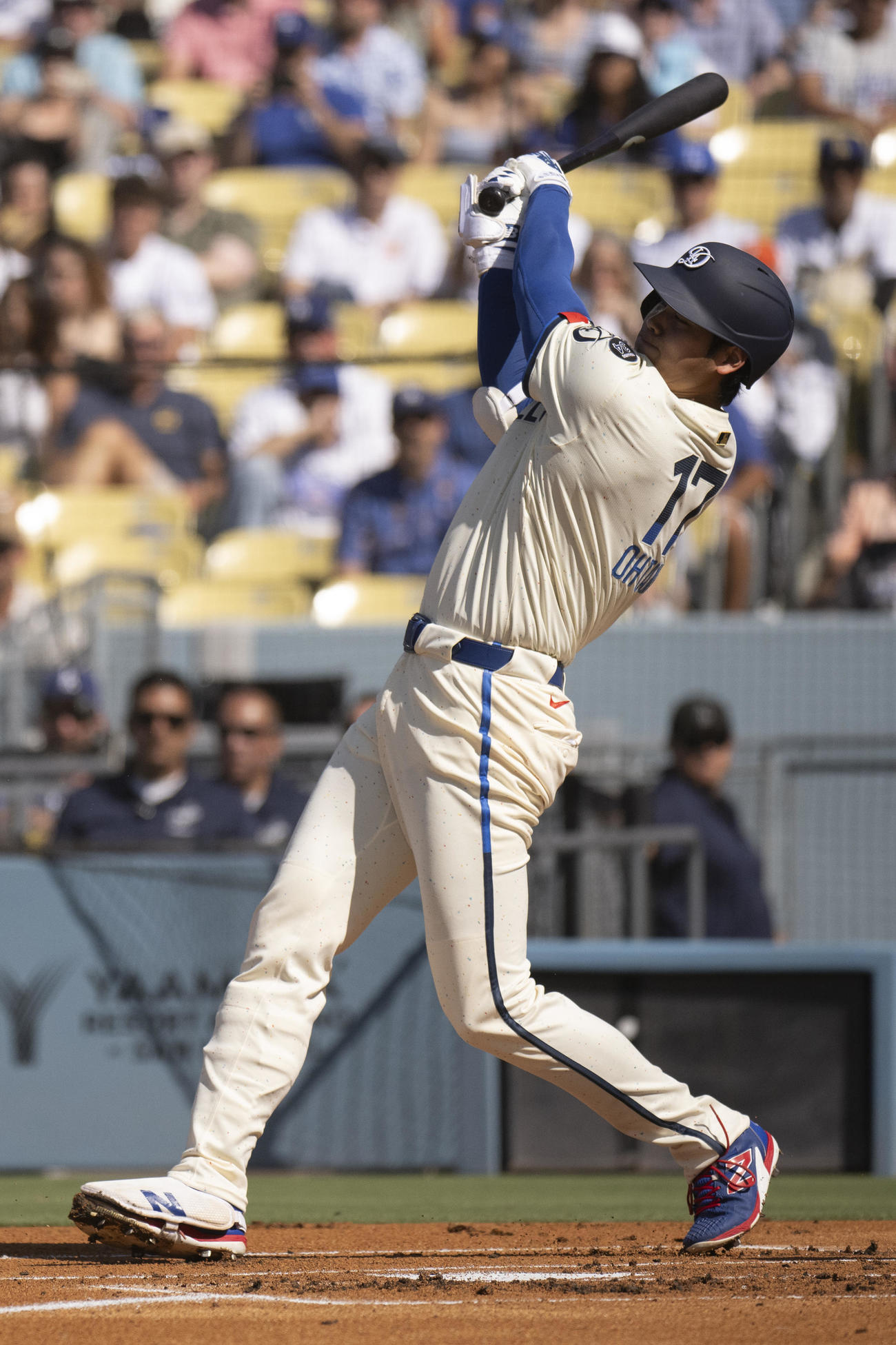 ドジャース大谷翔平はアストロズ戦の第1打席は凡退（AP)