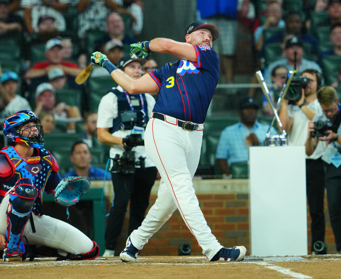 MLBホームランダービー　ホームランダービーの決勝戦に臨むローリー（撮影・垰建太）