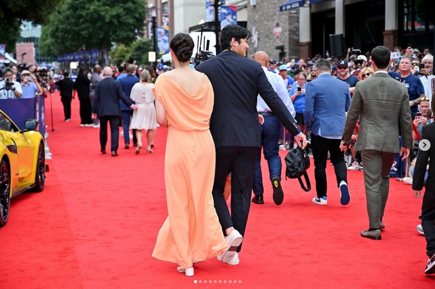 大谷翔平のインスタグラムから