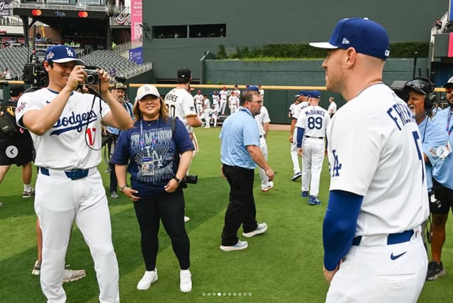 大谷翔平のインスタグラムから