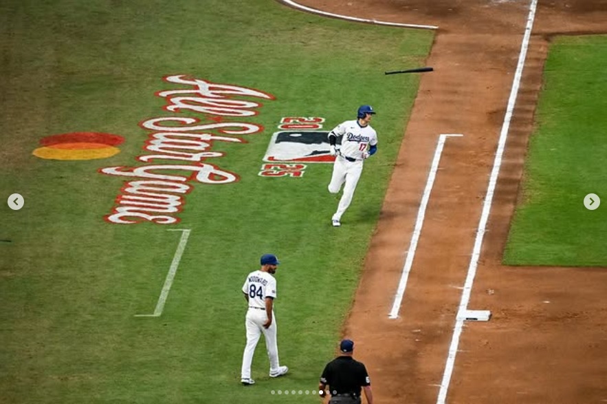大谷翔平のインスタグラムから