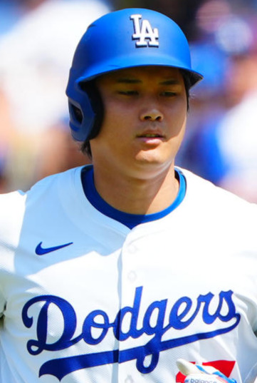 ドジャース対ブルワーズ　6回裏ドジャース無死、一ゴロに倒れる大谷（撮影・垰建太）