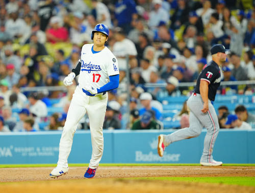 データ】大谷翔平、日本人初4試合連続本塁打 5試合連続なら19年
