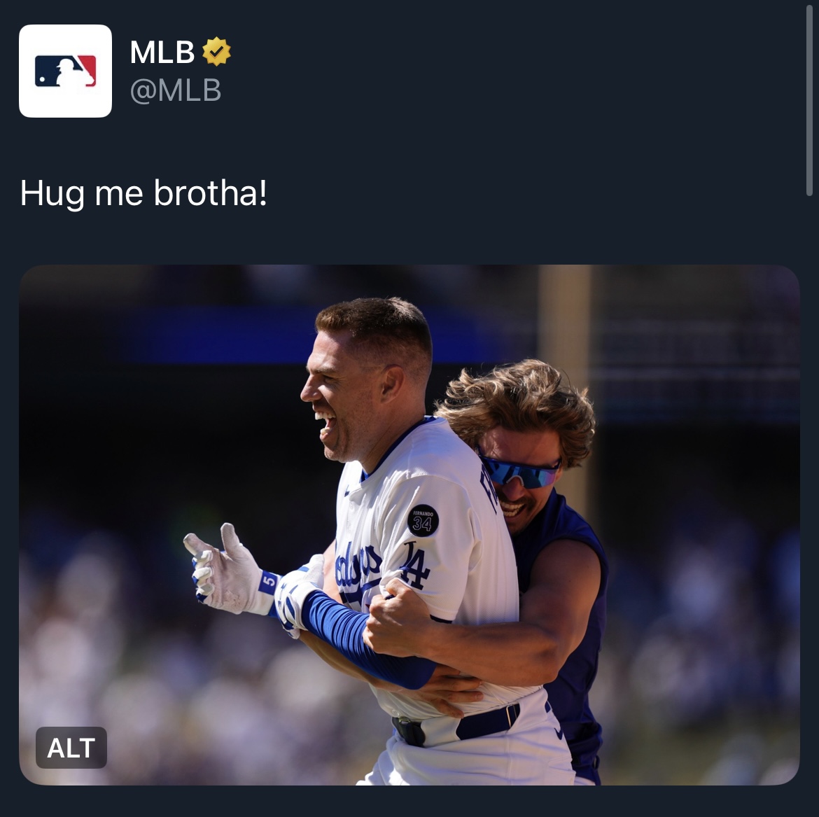 MLB公式Xから