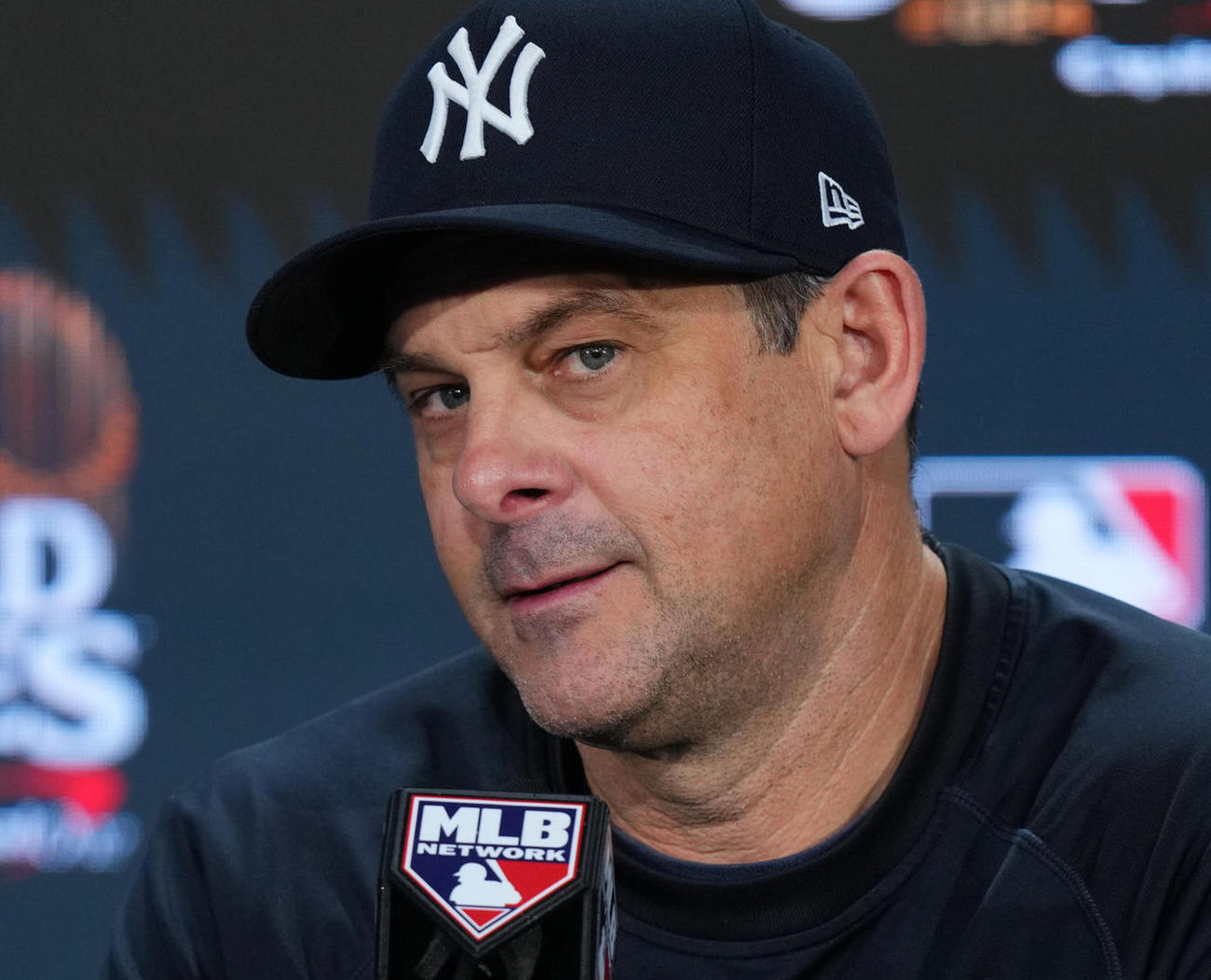 ヤンキースのアーロン・ブーン監督（2024年10月撮影）