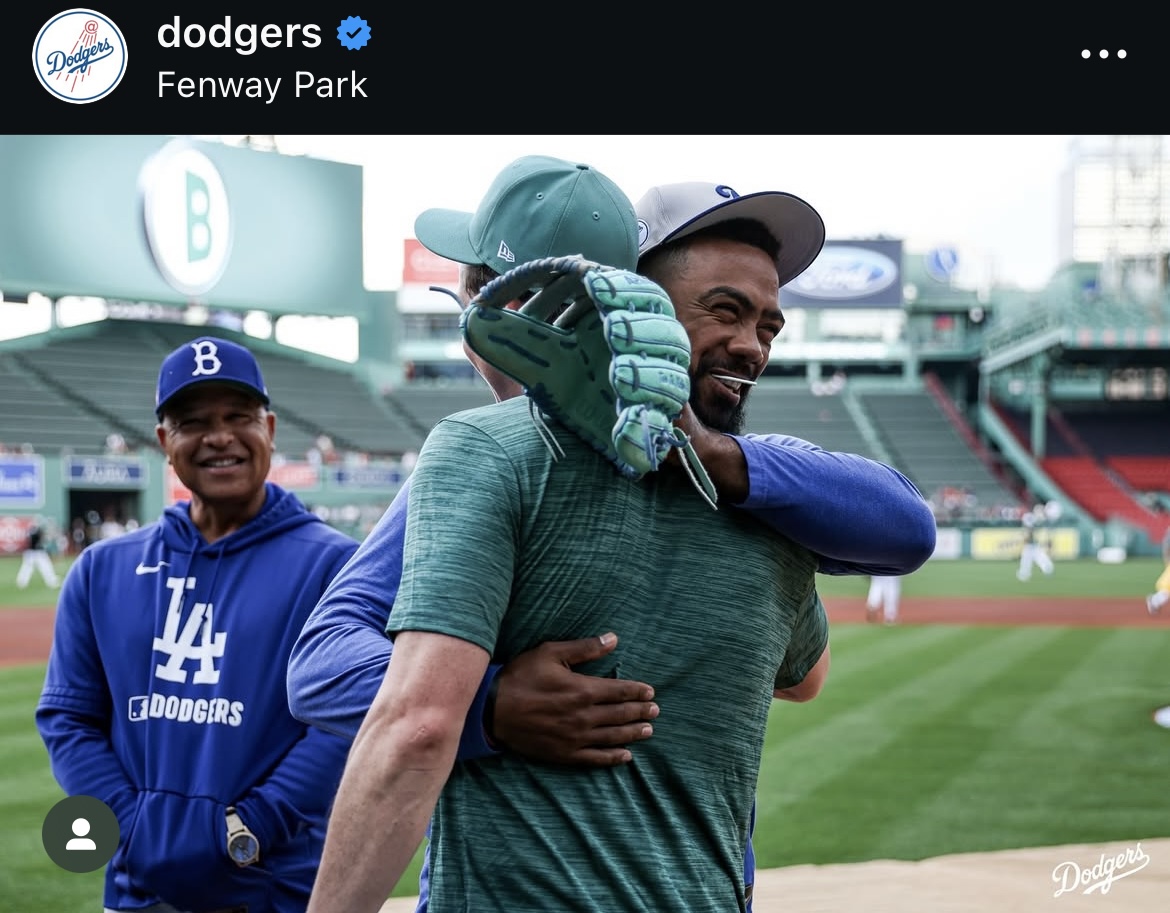 ドジャース公式インスタグラムから
