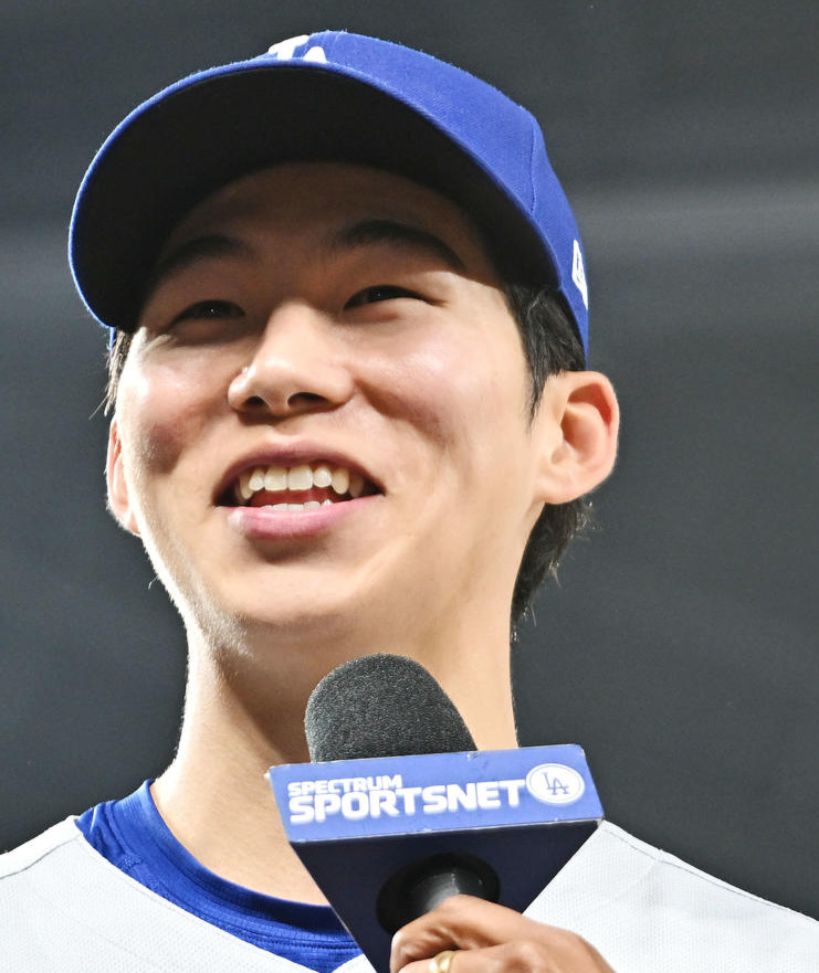ドジャース金慧成（2025年5月撮影）