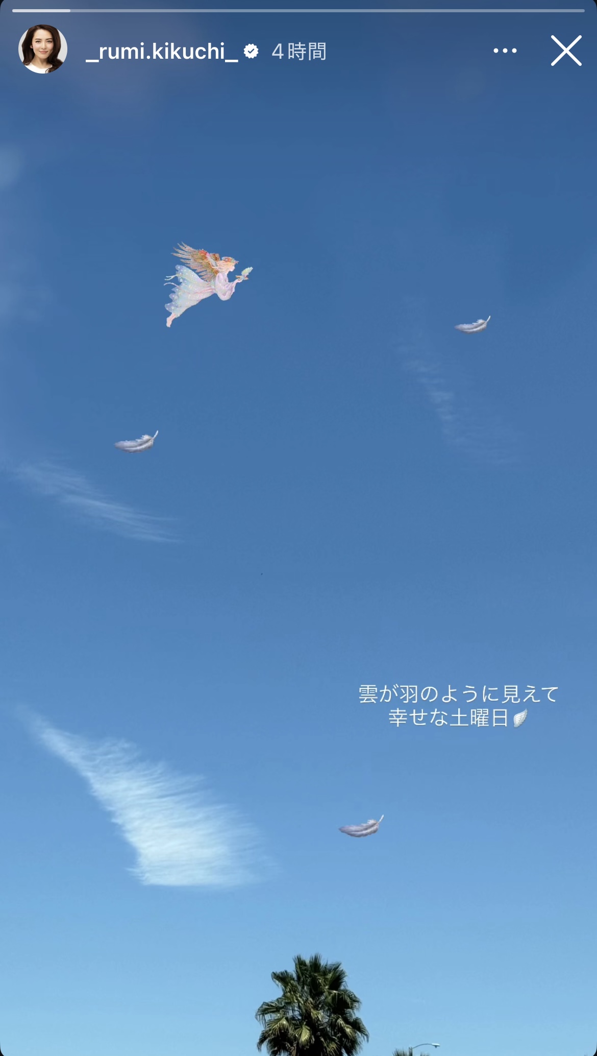 深津瑠美さんのインスタグラムから