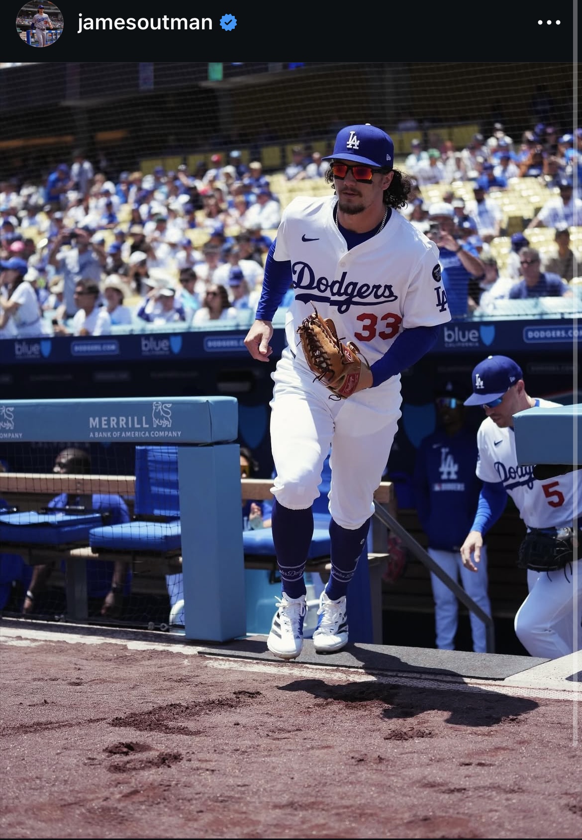 アウトマンのインスタグラムから