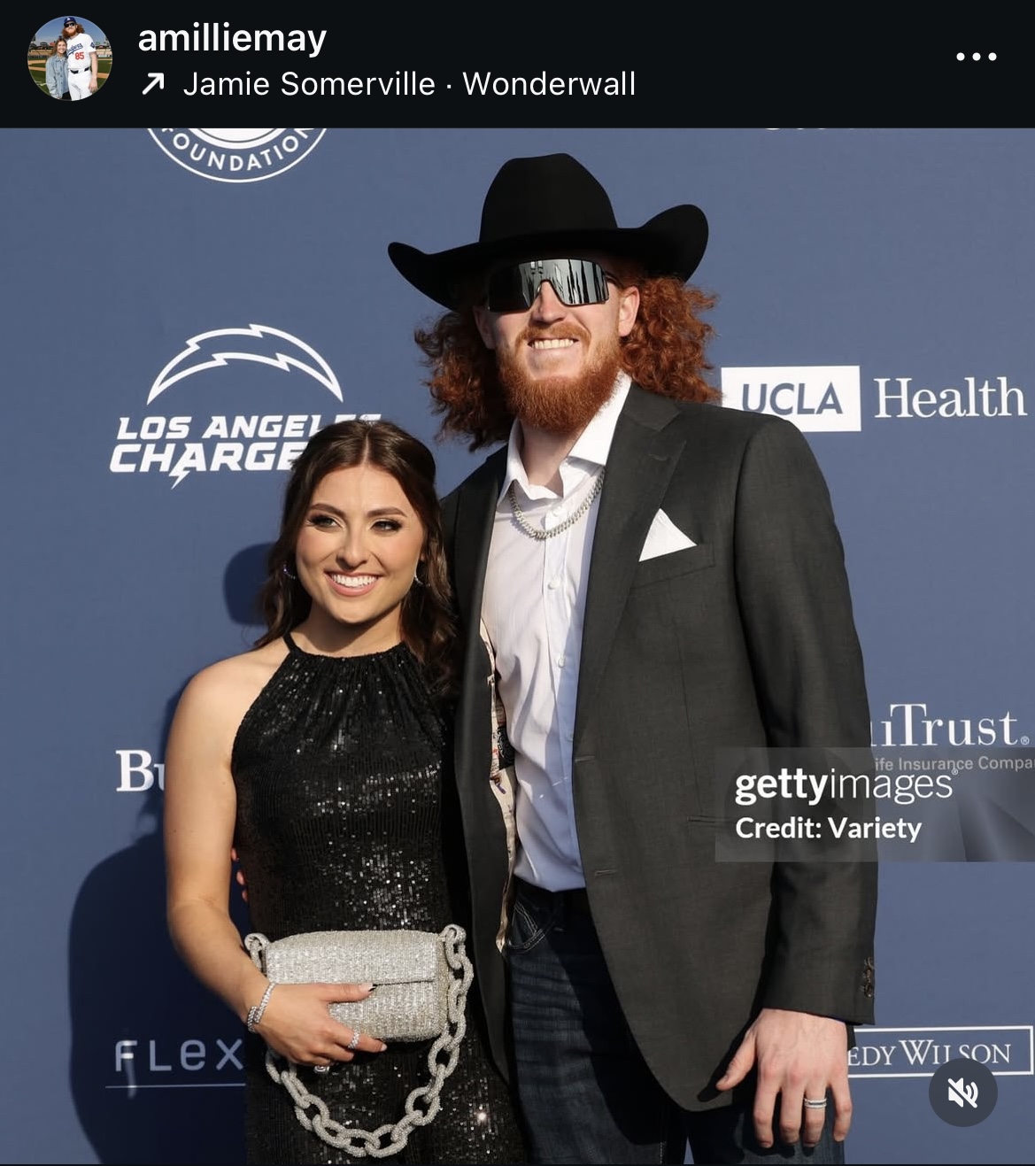 メイの妻ミリー夫人のインスタグラムから