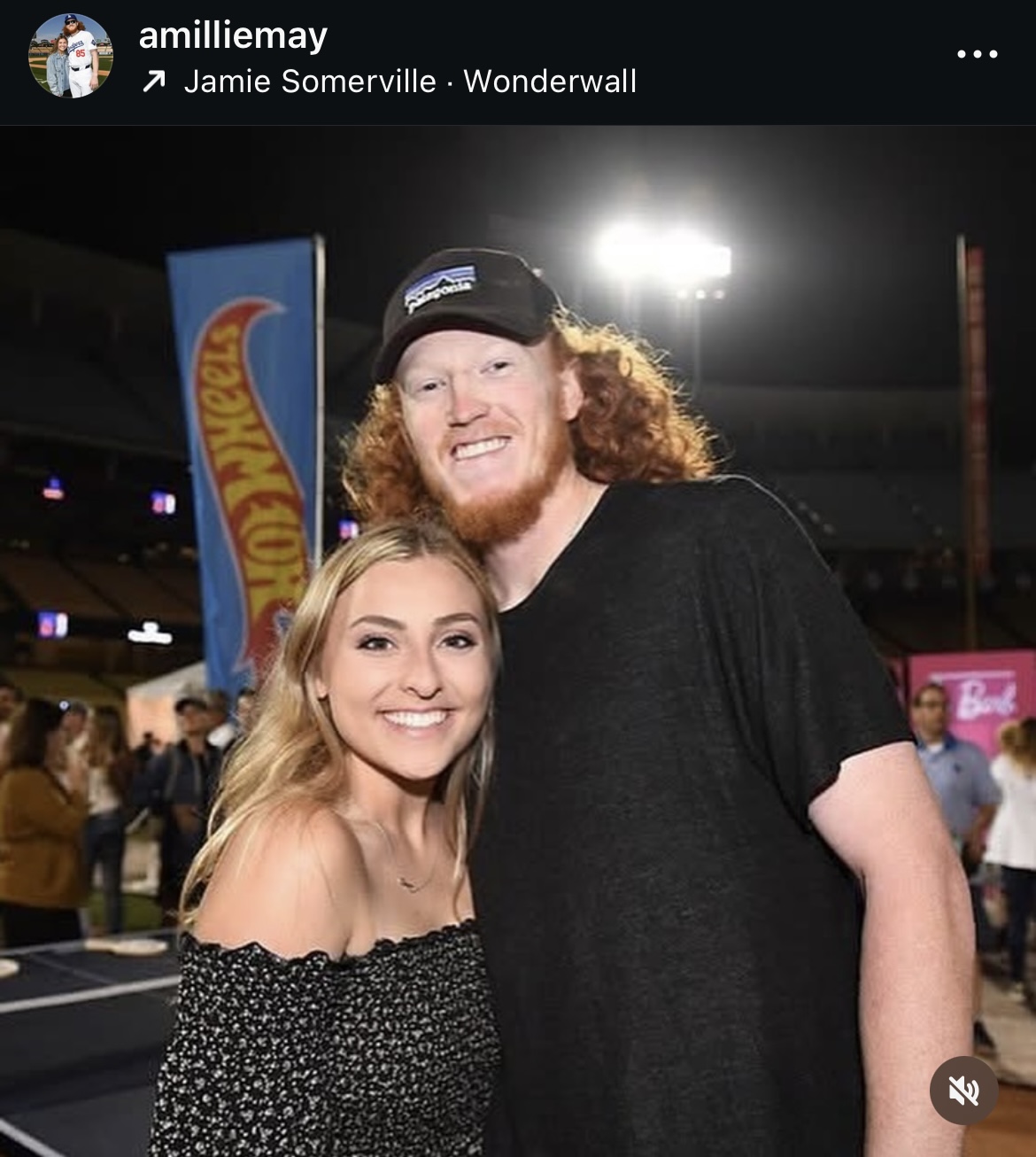 メイの妻ミリー夫人のインスタグラムから