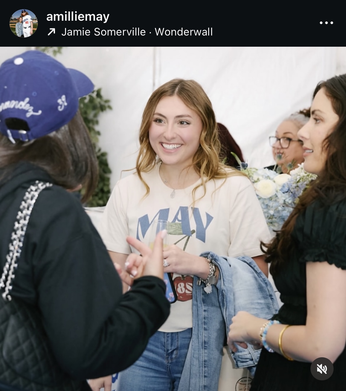メイの妻ミリー夫人のインスタグラムから