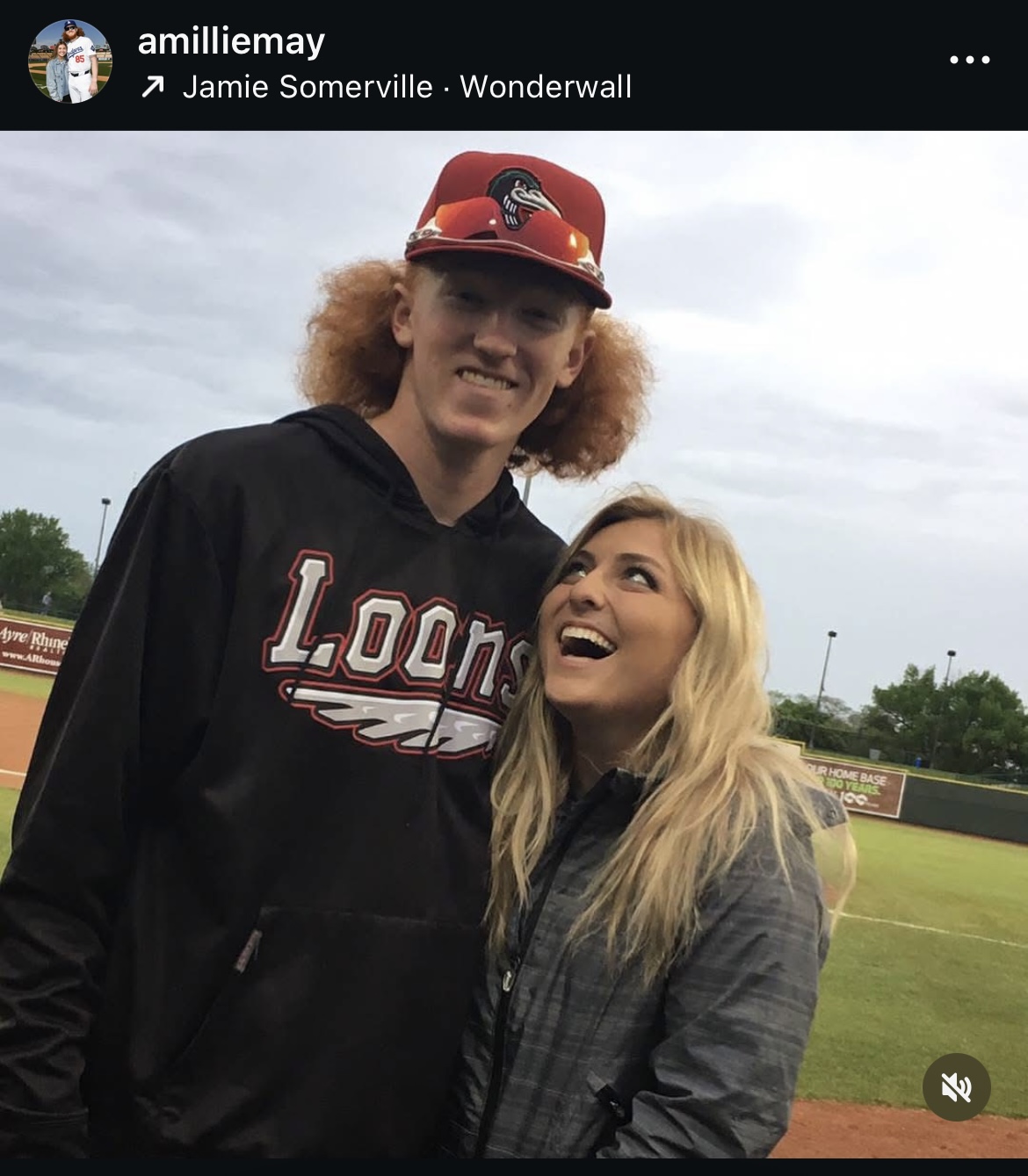 メイの妻ミリー夫人のインスタグラムから