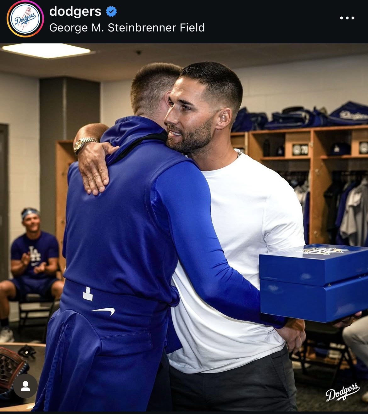 ドジャース公開インスタグラムから