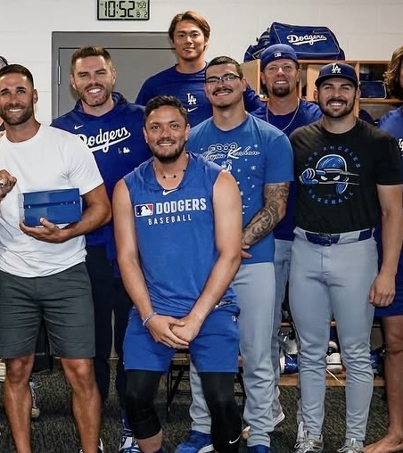 ドジャース公開インスタグラムから