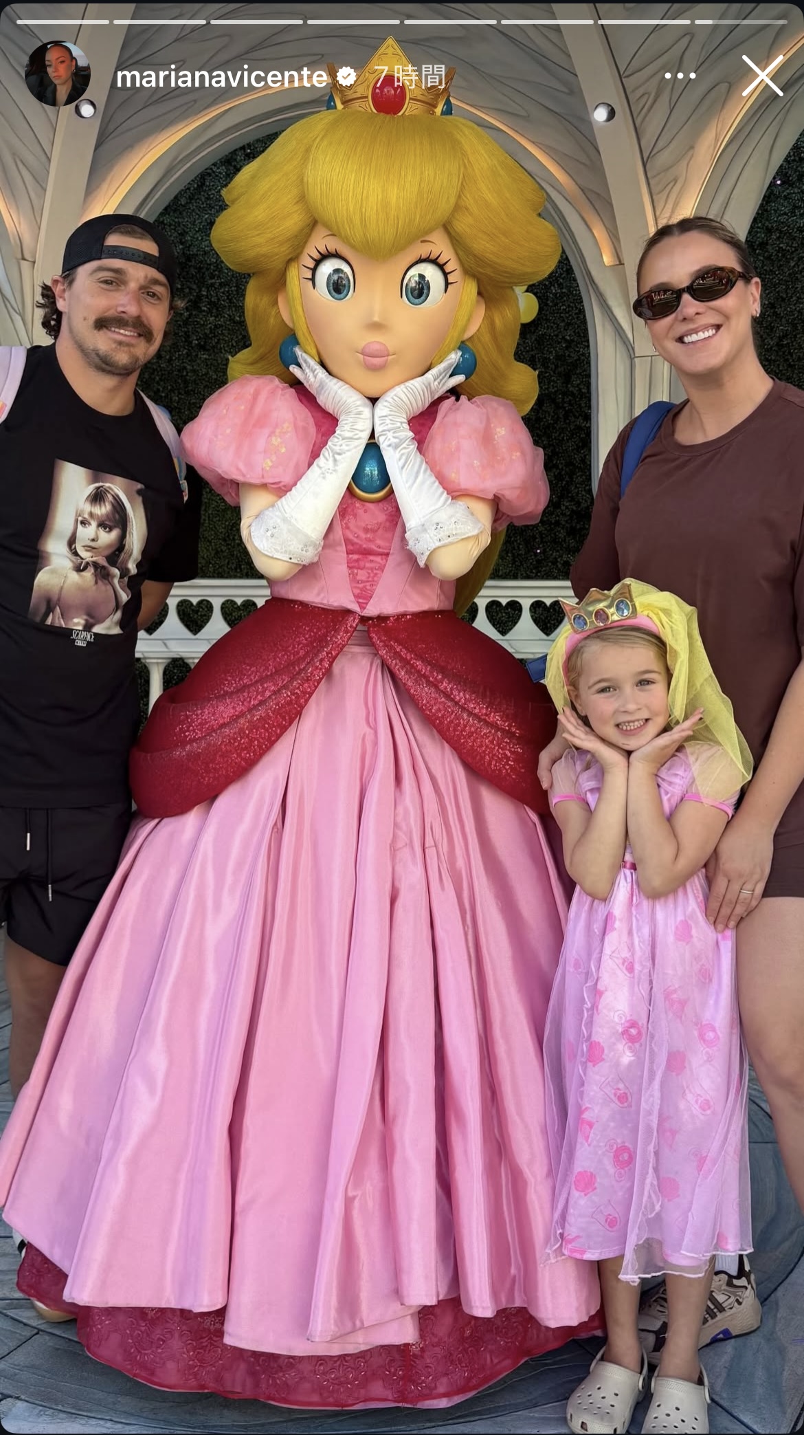 キケ・ヘルナンデスの妻マリアナ夫人のインスタグラムから