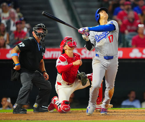 大谷翔平へ154キロ危険球…エンゼルス左腕に本拠地で異例大ブーイング
