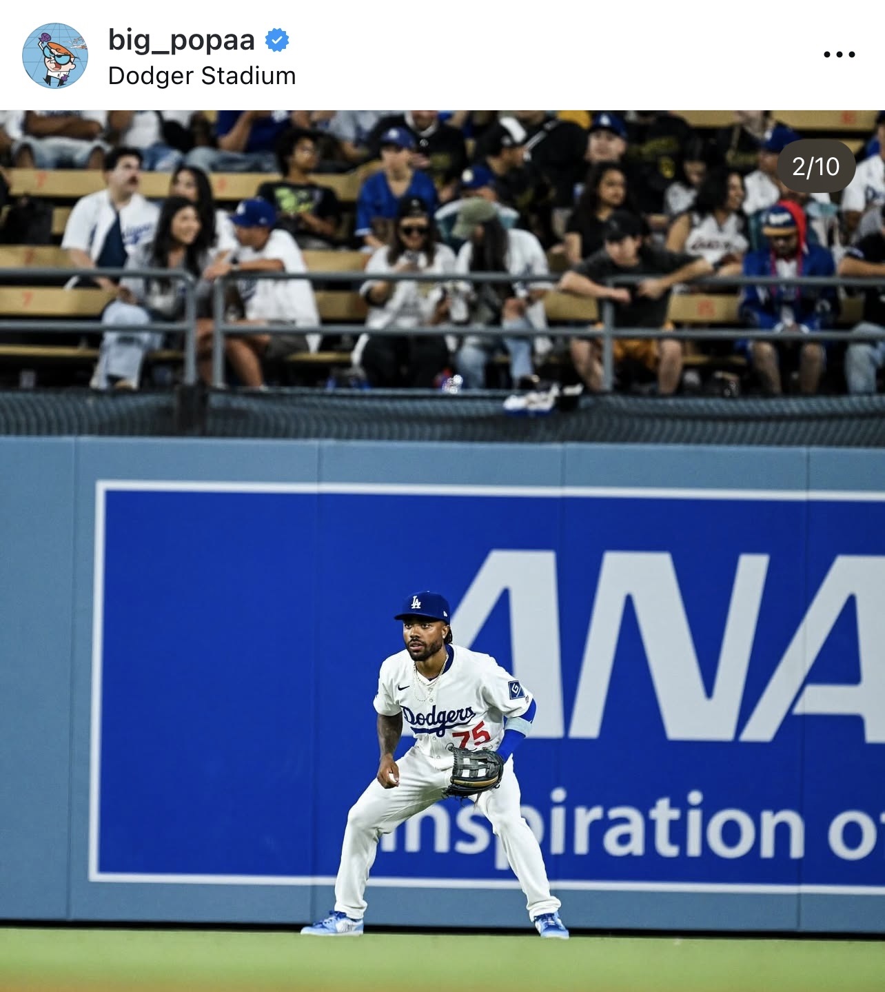 ジャスティン・ディーンのインスタグラムから