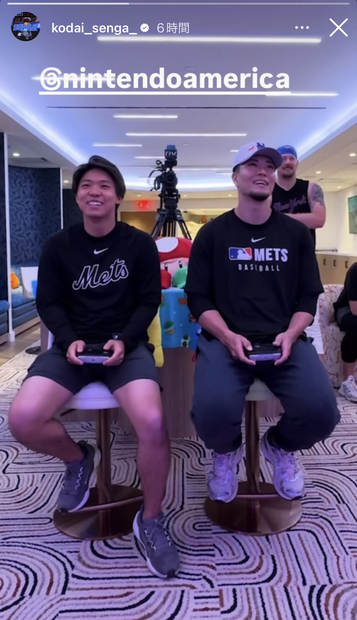 千賀滉大のインスタグラムから