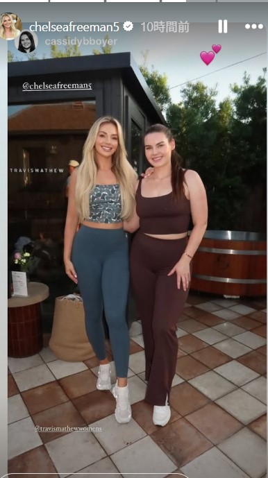 チェルシー夫人のインスタグラムから