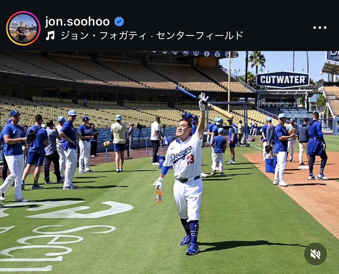 ジョン・スーフー氏のインスタグラムから