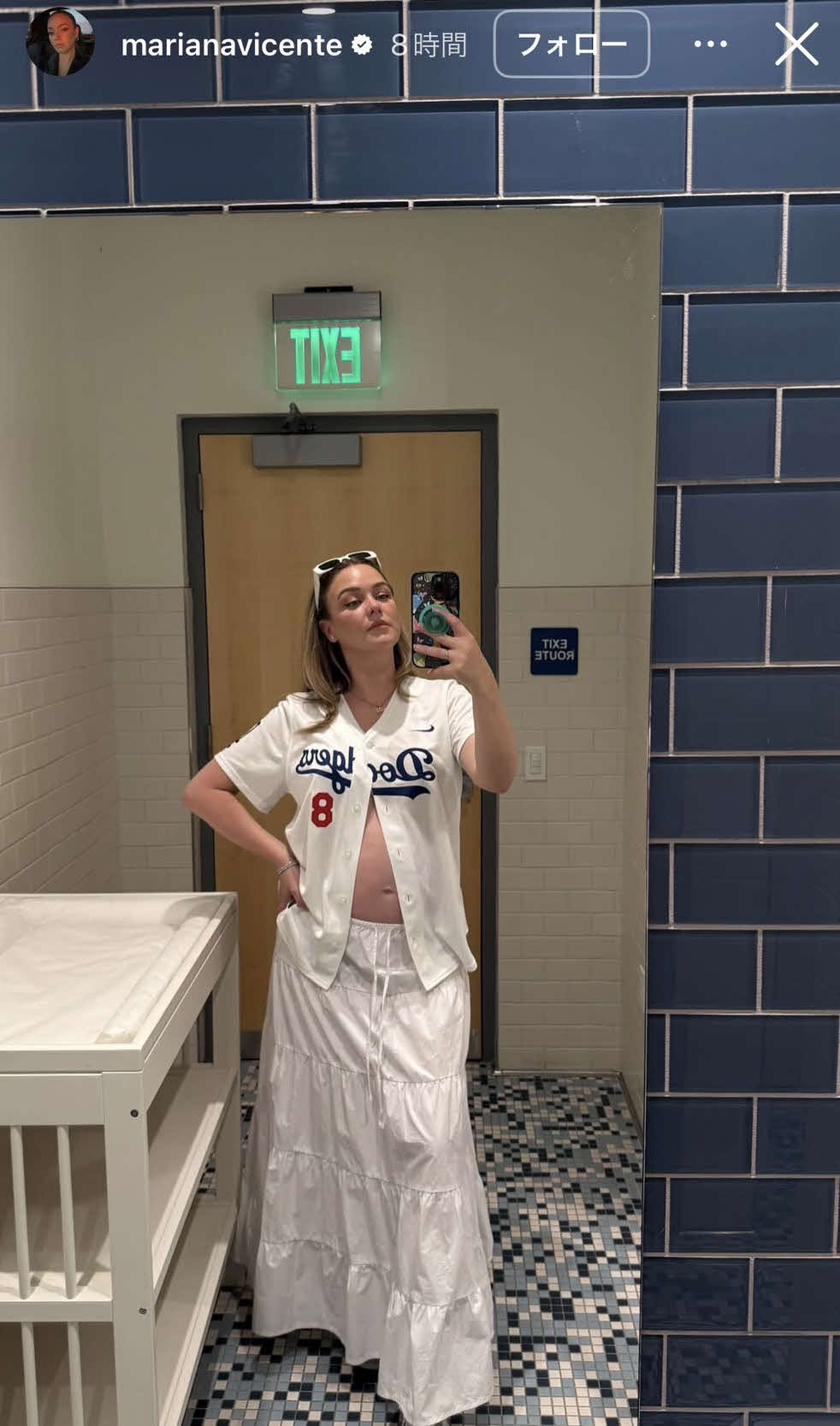 マリアナ夫人のインスタグラムから