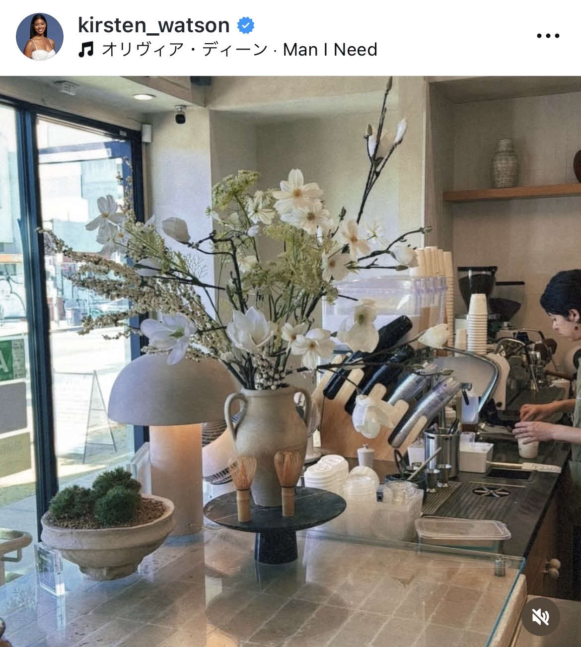 ワトソンさんのインスタグラムから