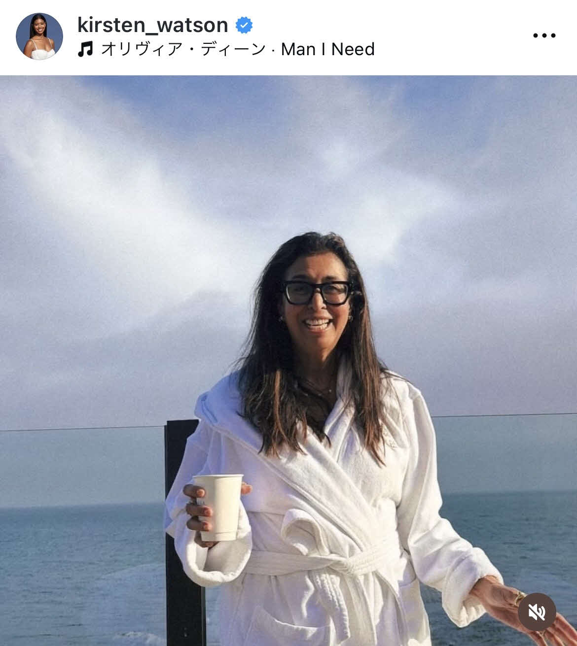 ワトソンさんのインスタグラムから