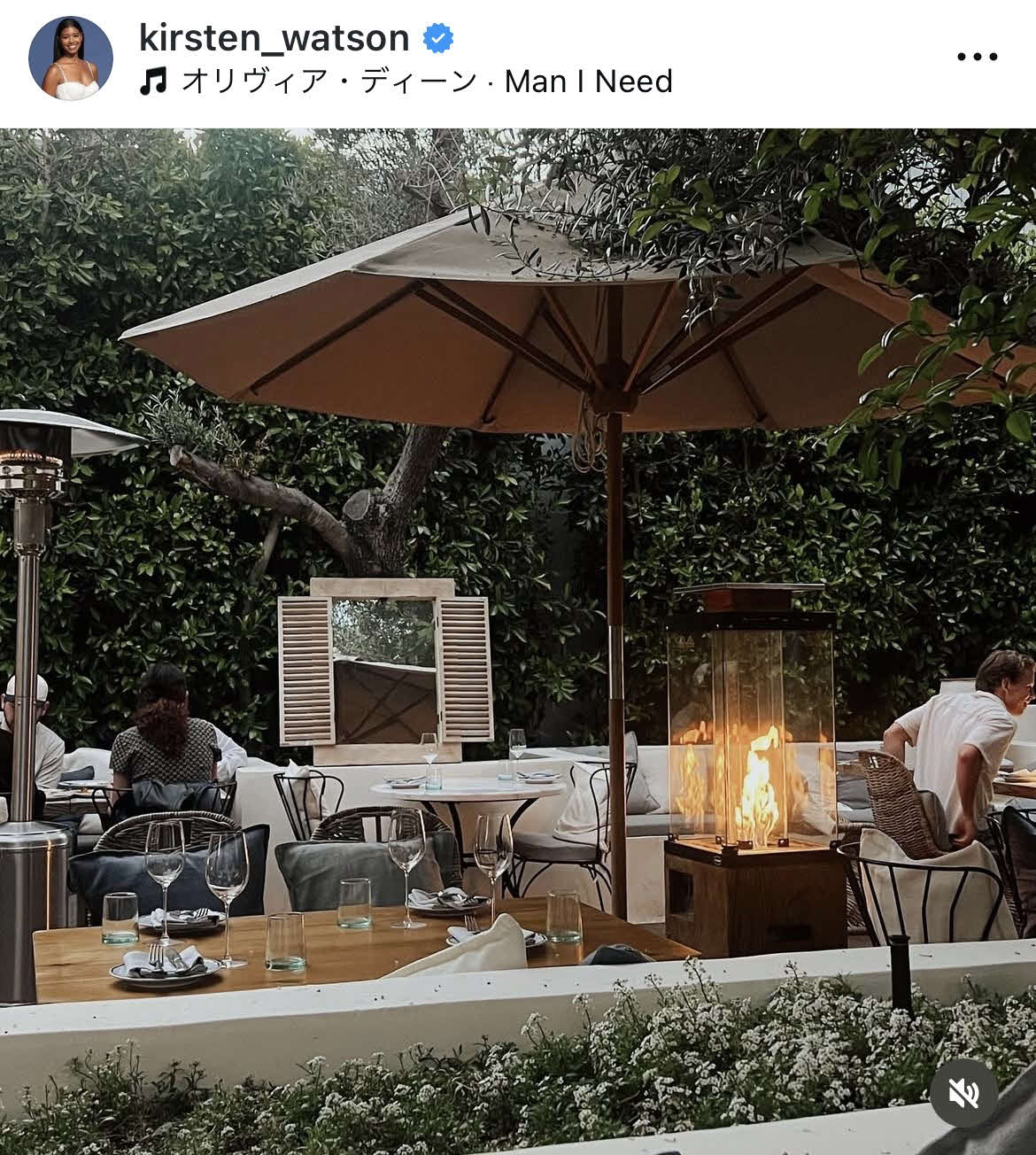 ワトソンさんのインスタグラムから