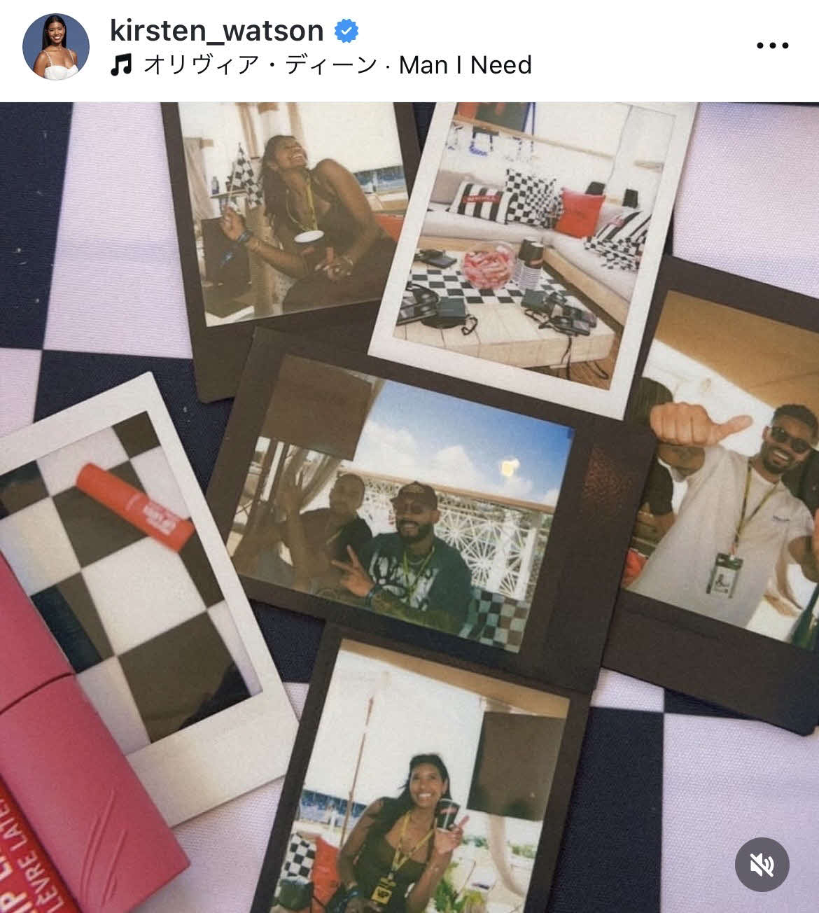 ワトソンさんのインスタグラムから