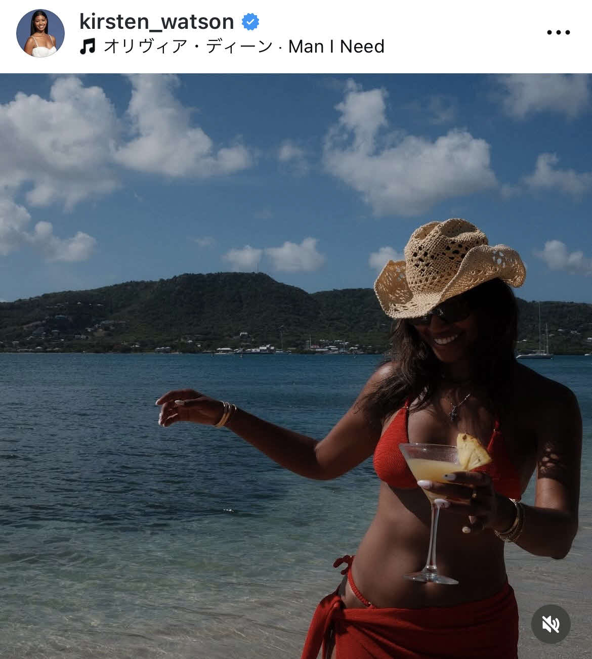 ワトソンさんのインスタグラムから