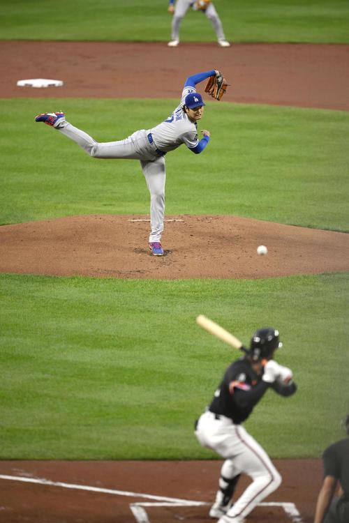 大谷翔平、志願の緊急登板でピンチ切り抜け雄たけび上げる 3回まで