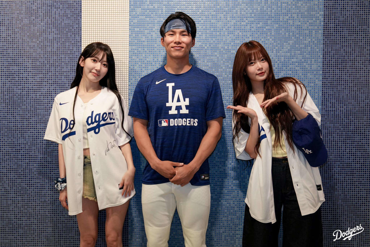 ドジャース公式Xから