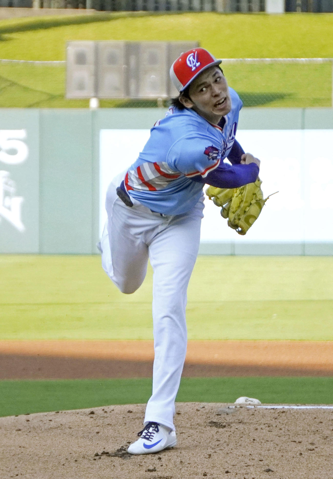傘下マイナー、3Aオクラホマシティーの一員としてリハビリ登板したドジャース佐々木（共同）
