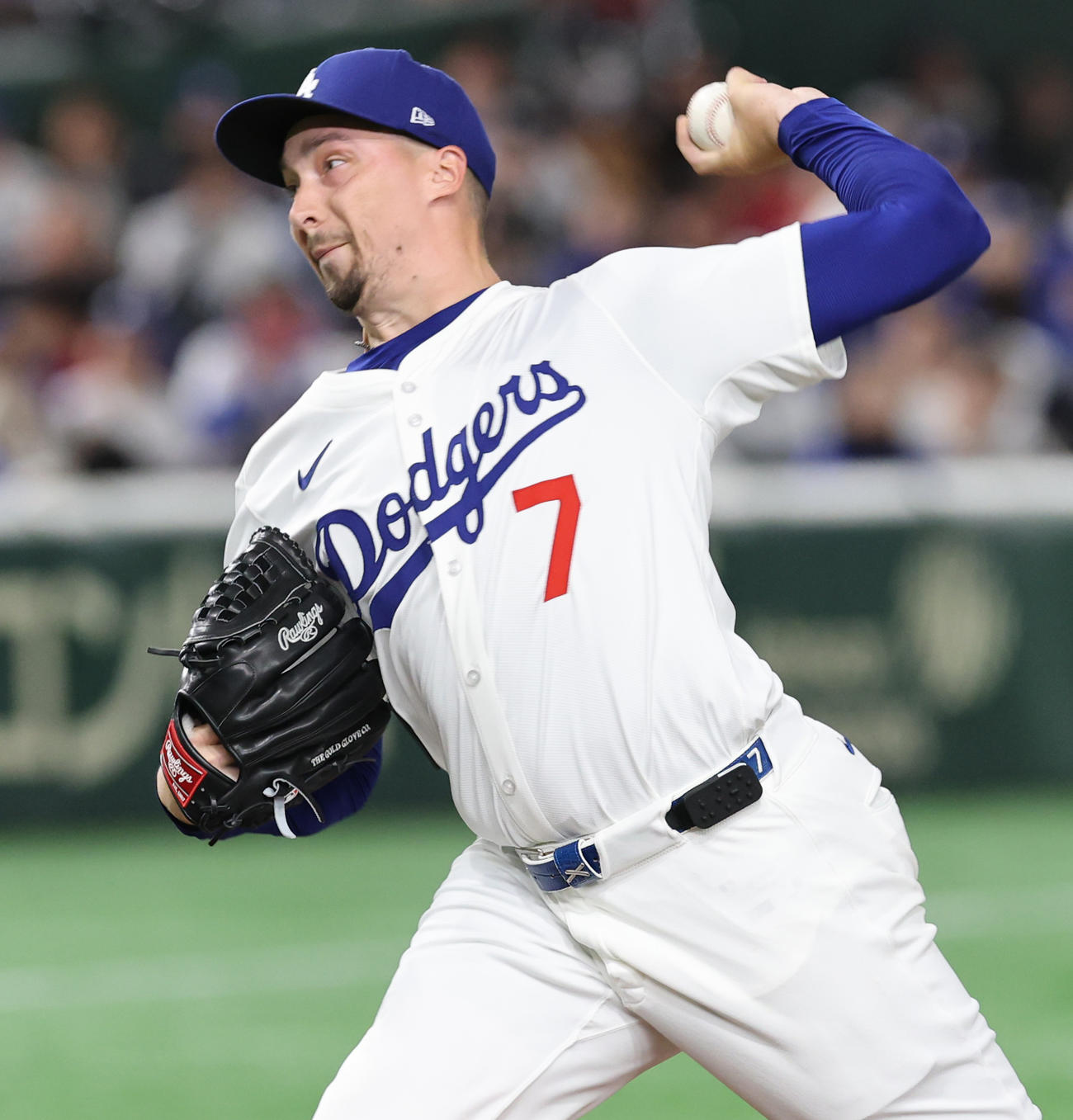 ドジャースのブレーク・スネル（2025年3月16日撮影）