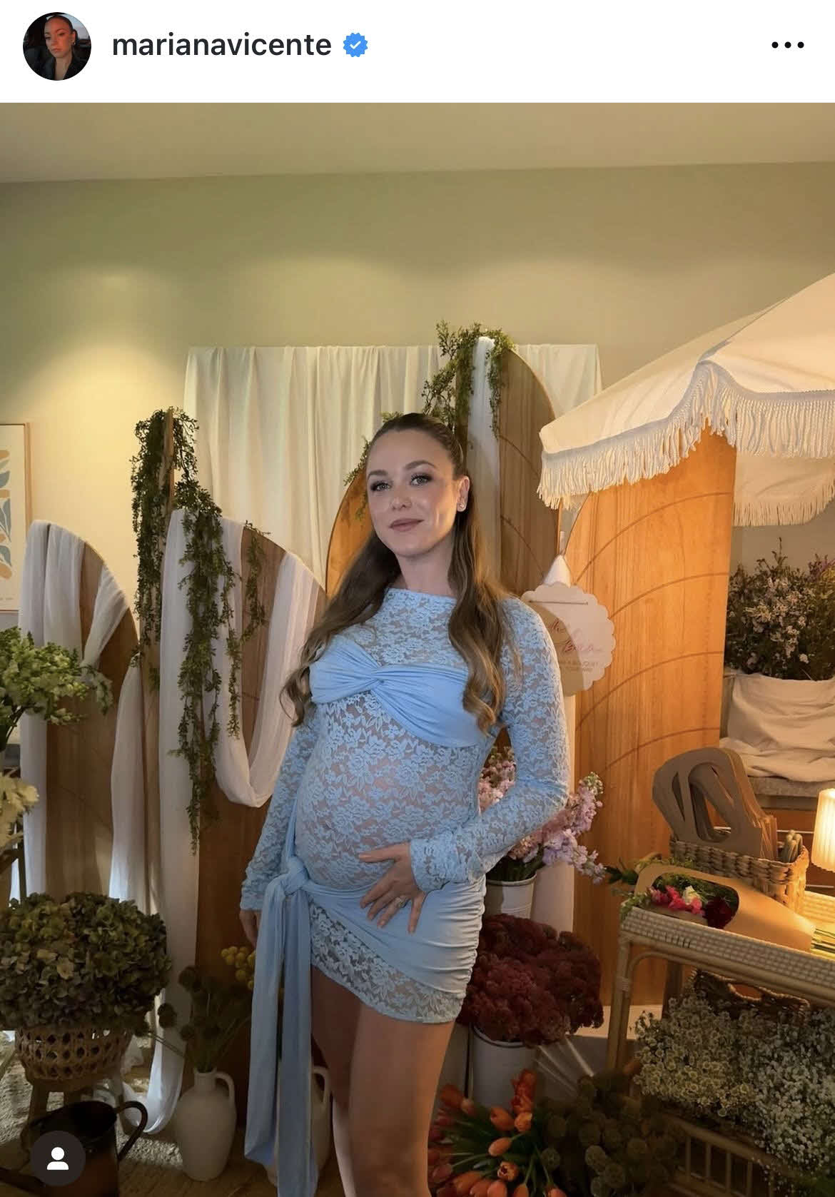 ドジャースのキケ・ヘルナンデスの妻マリアナ夫人のインスタグラムから