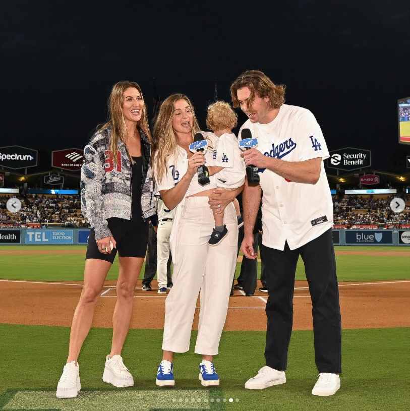 グラスノーの婚約者メーガンさんのインスタグラムから