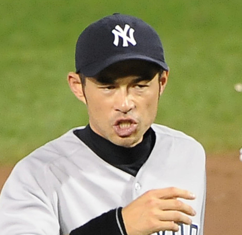 ヤンキース・イチロー（2012年9月7日撮影）