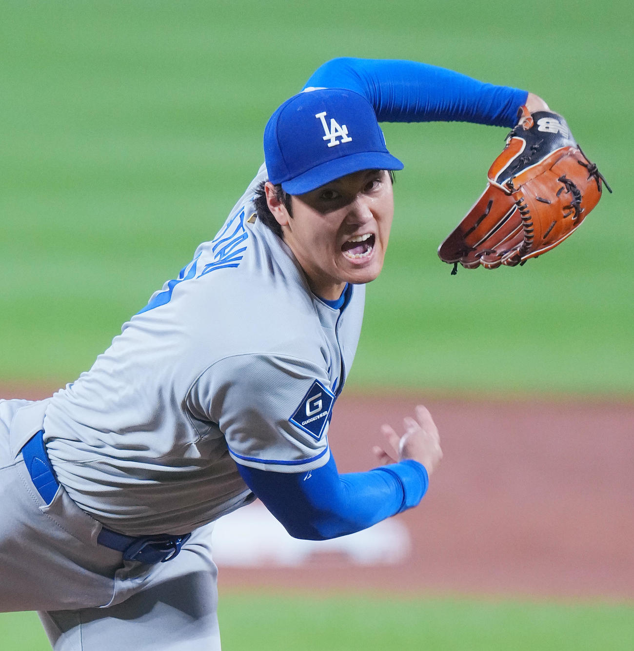 ドジャース大谷翔平（2025年9月5日撮影）